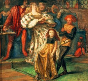 ボルジア 作： Dante Gabriel Charles Rossetti